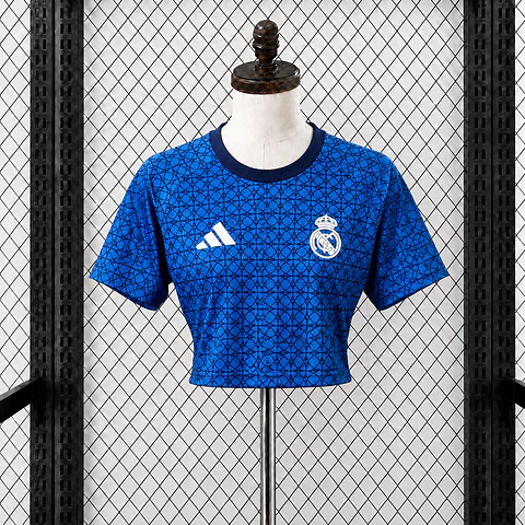 Top feminino Real Madrid 26/27 - Pré jogo