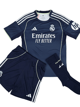 Madrid 2025/26 (Away Kit - Kids)
