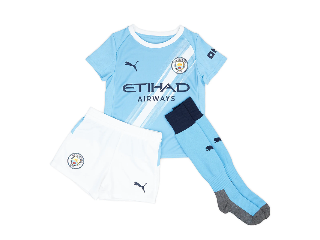 Manchester City 2025/26 (Home Kit - Kids) 1