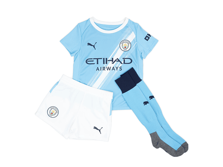 Manchester City 2025/26 (Home Kit - Kids) 1