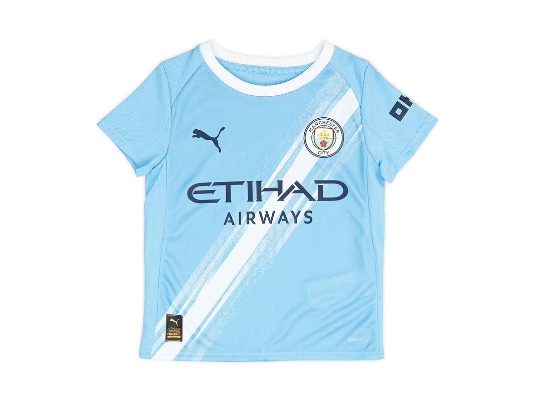 Manchester City 2025/26 (Home Kit - Kids) 2