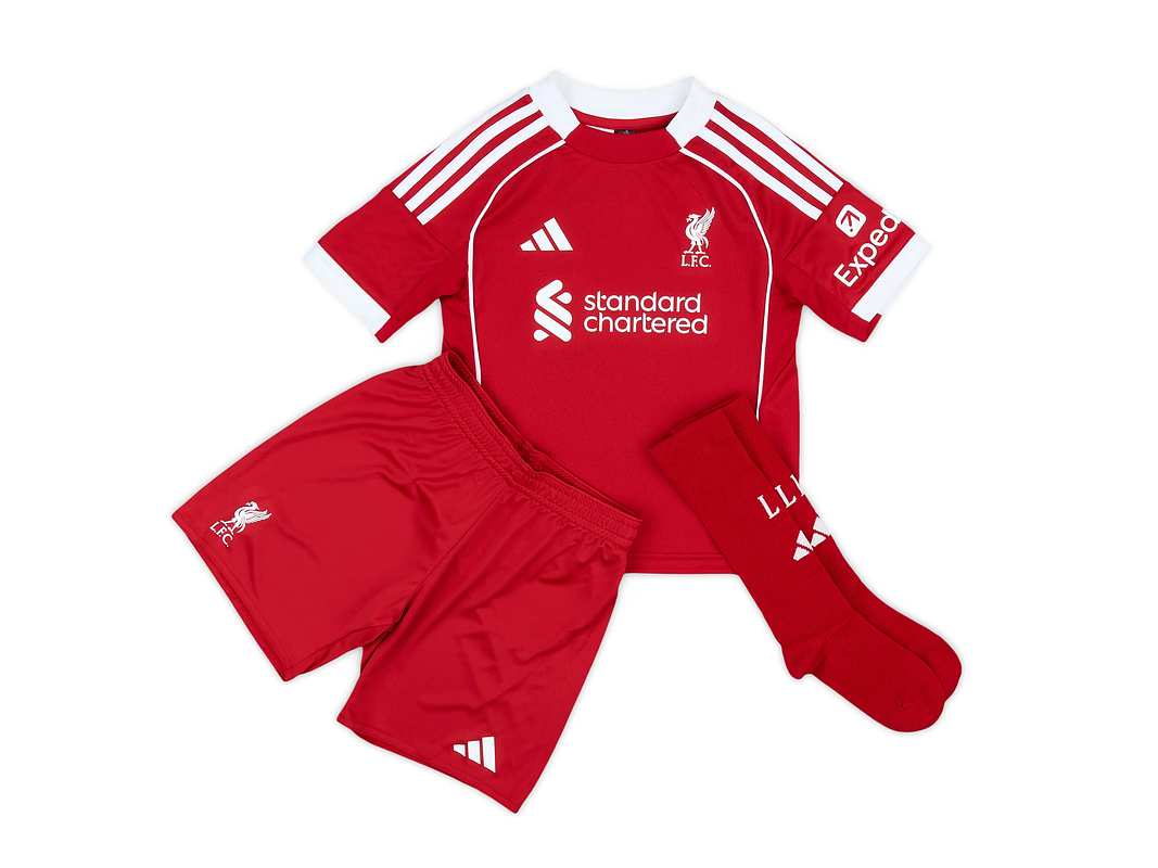 Liverpool 2025/26 (Home Kit - Kids) 1
