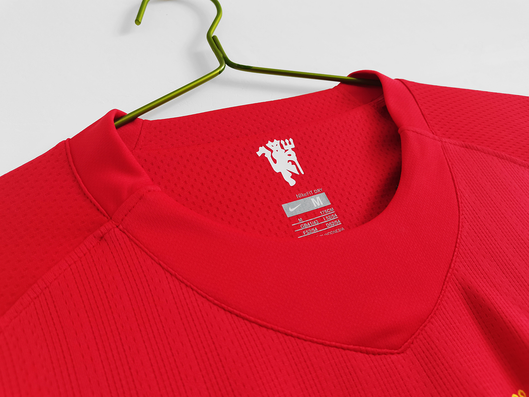 Manchester United 2007/08 (Home Kit - Long Sleeve) 2