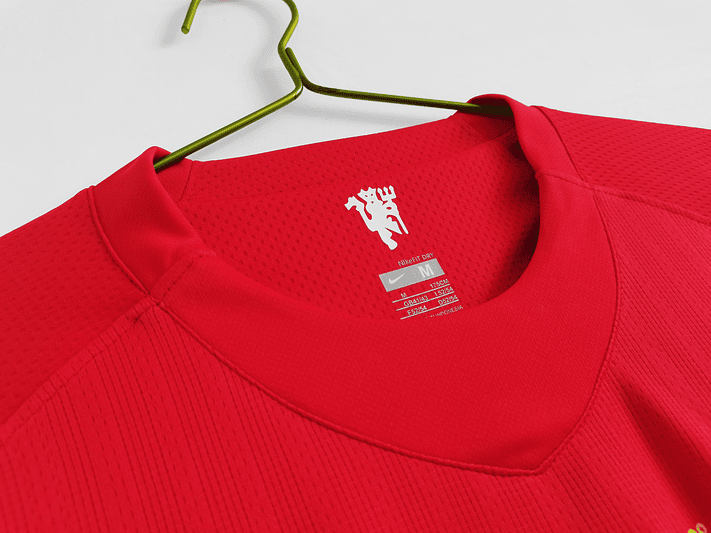 Manchester United 2007/08 (Home Kit - Long Sleeve) 2