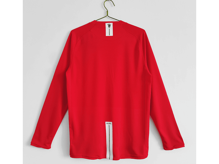 Manchester United 2007/08 (Home Kit - Long Sleeve) 3