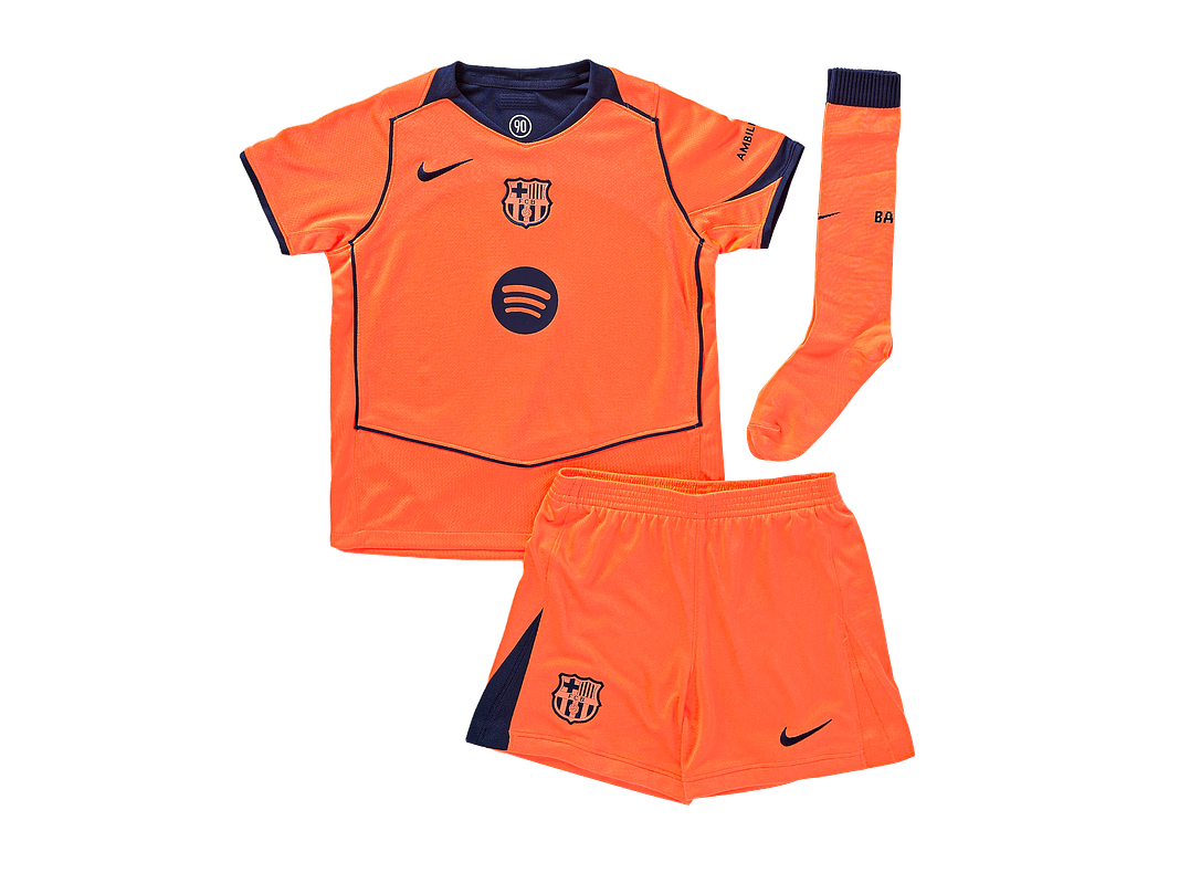 Barcelona 2025/26 (Third Kit - Kids) 1