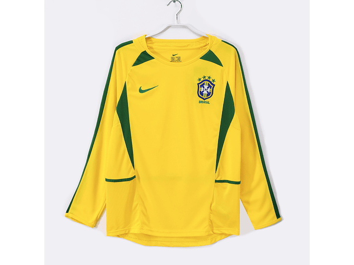 Brasil 2002 (Home Kit - Long Sleeve) 1