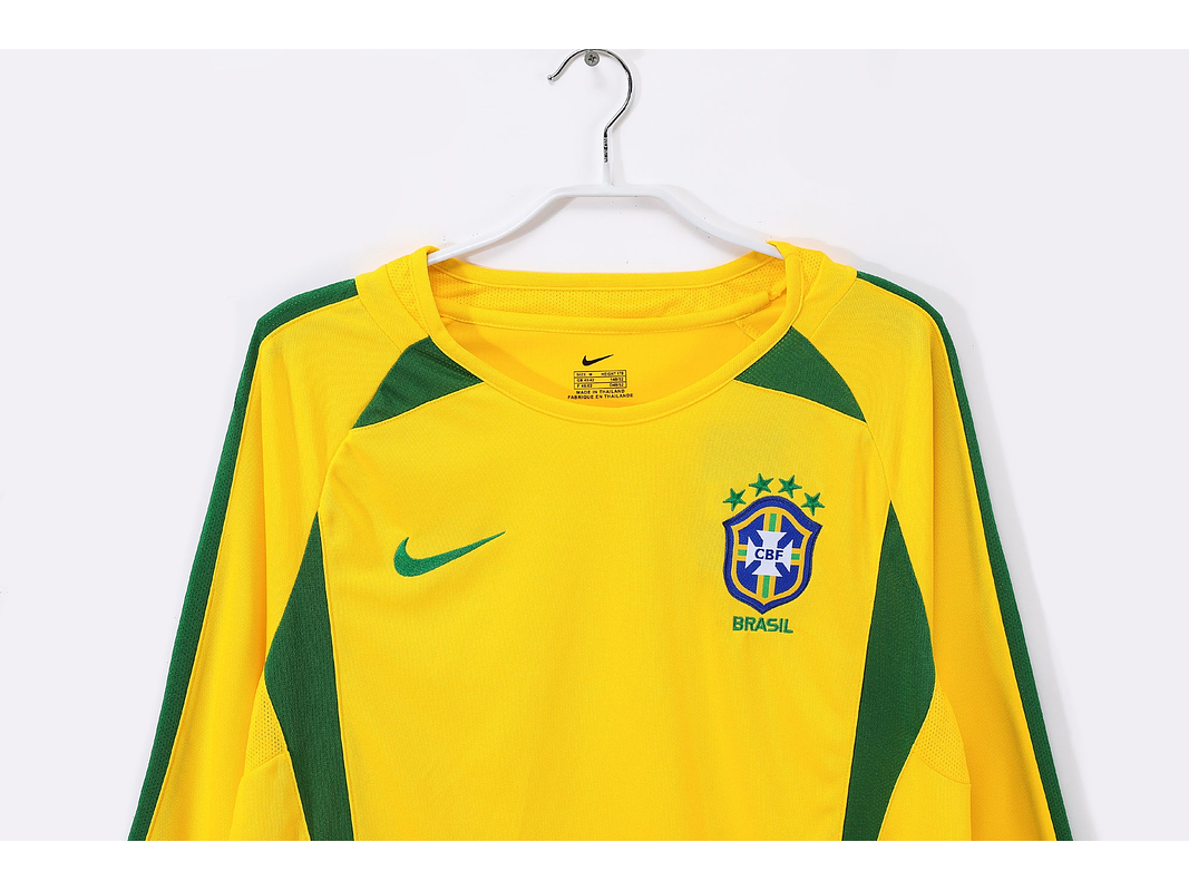 Brasil 2002 (Home Kit - Long Sleeve) 2