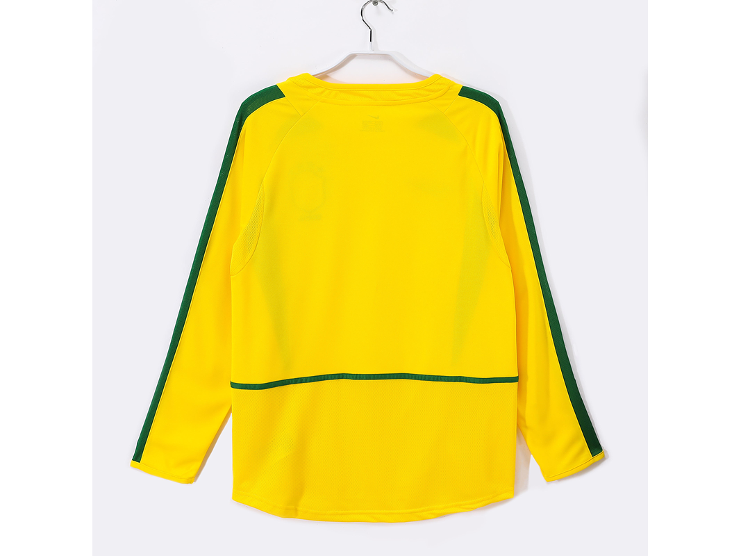 Brasil 2002 (Home Kit - Long Sleeve) 5