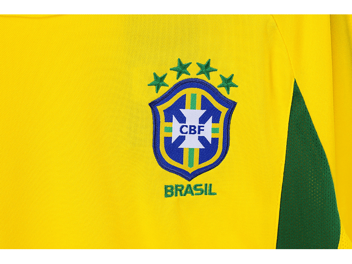Brasil 2002 (Home Kit - Long Sleeve) 6