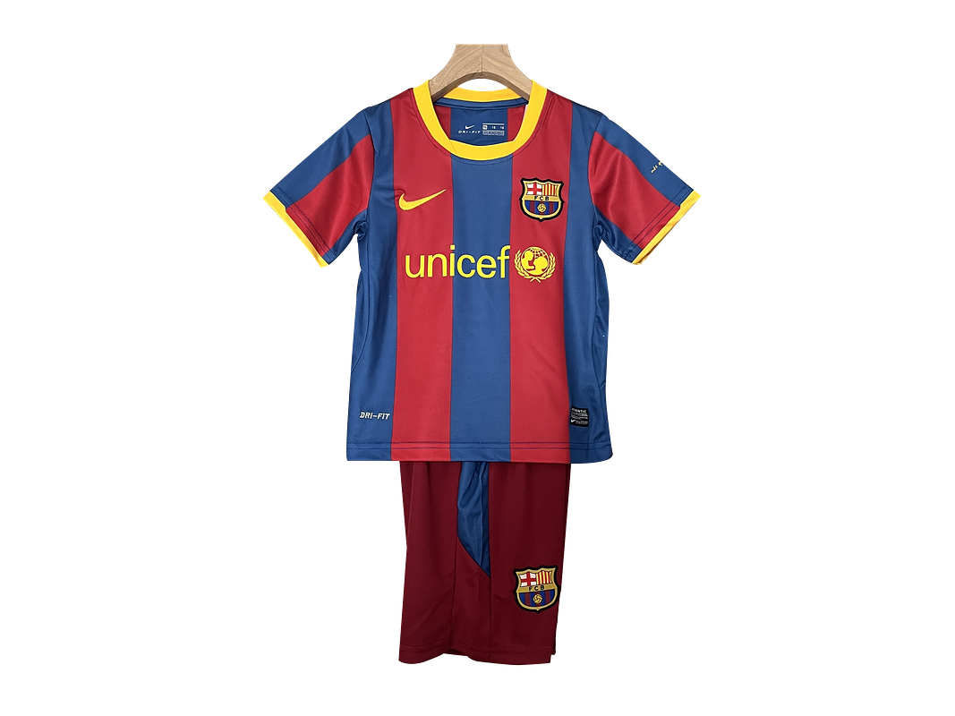 Barcelona 2010/11 (Home Kit - Kids) 1