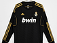 Real Madrid 2011/12 (Away Kit – Long Sleeve) - thumbnail 1