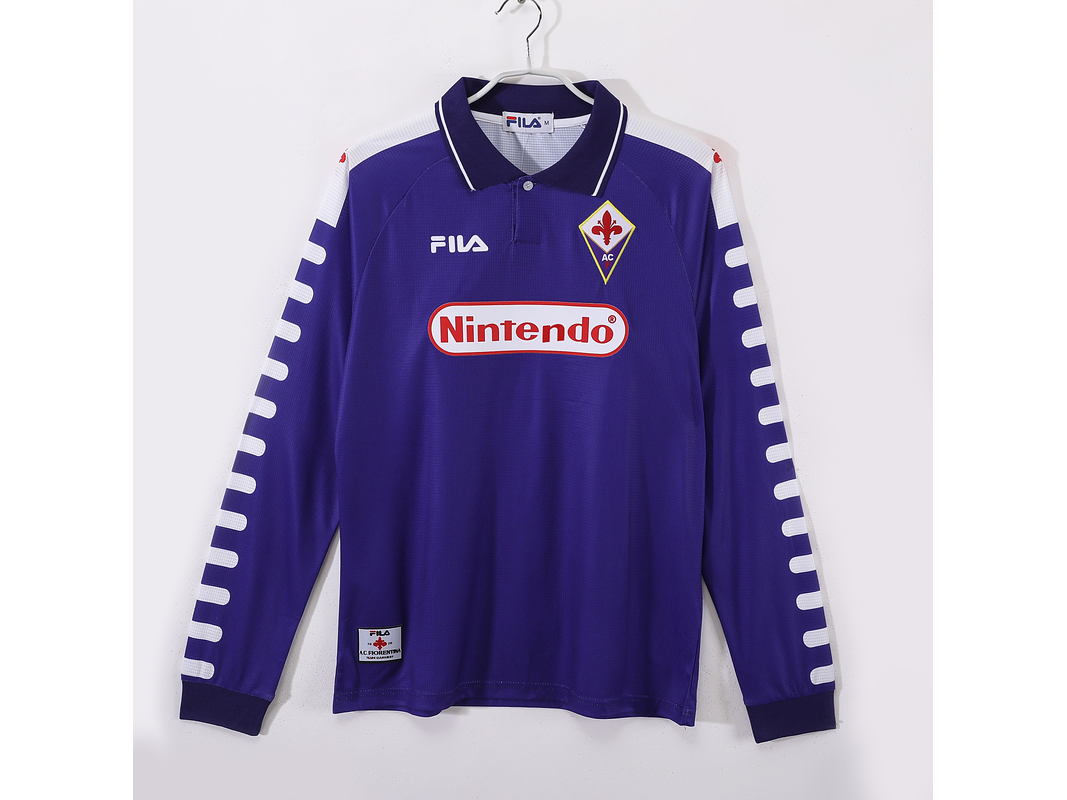 Fiorentina 1998/99 (Home Kit - Long Sleeve) 1