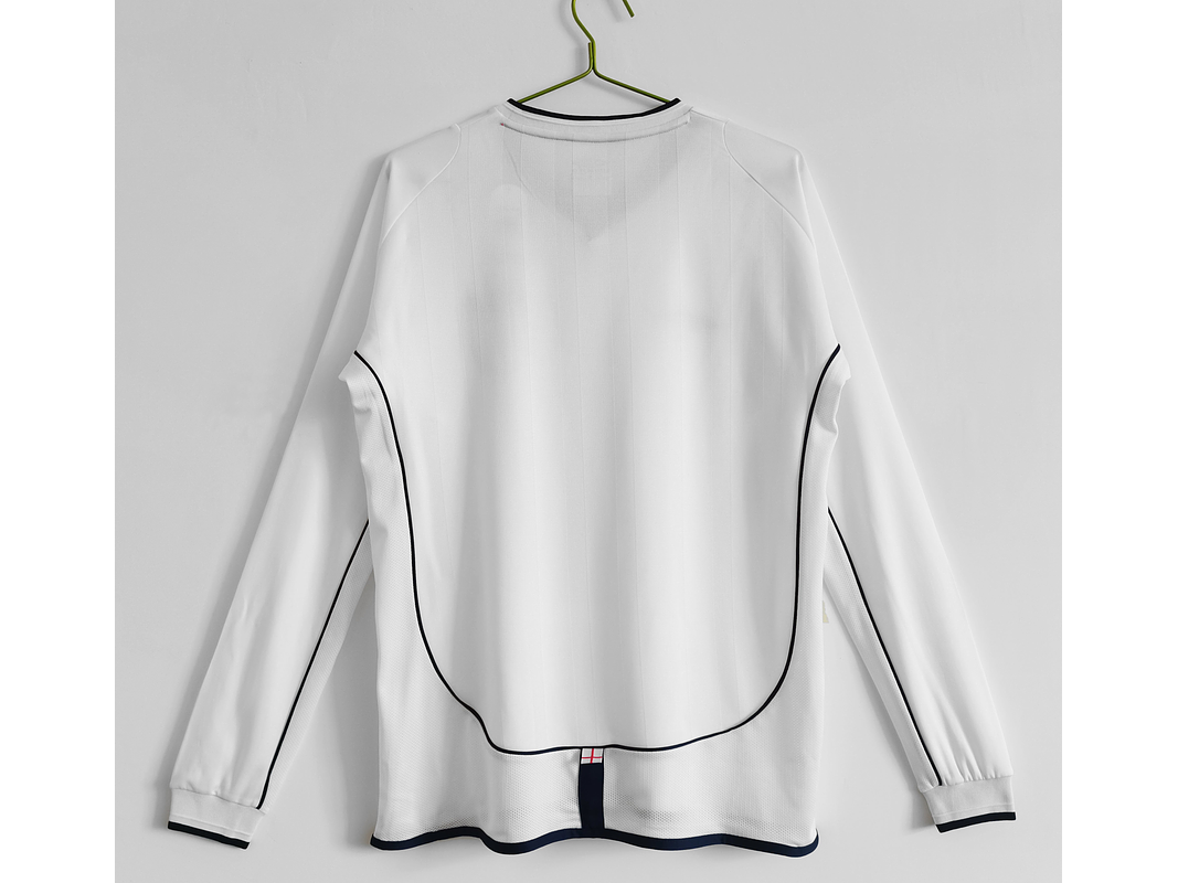 Inglaterra 2001/03 (Home Kit - Long Sleeve) 4