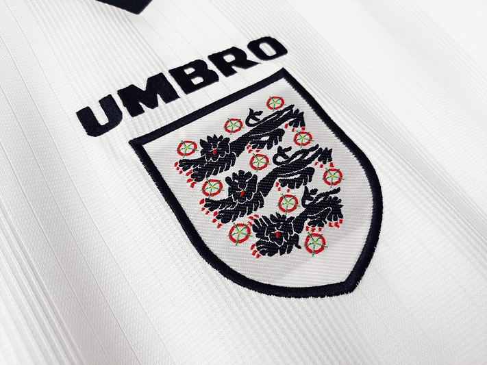 Inglaterra 1996 (Home Kit - Long Sleeve) 2