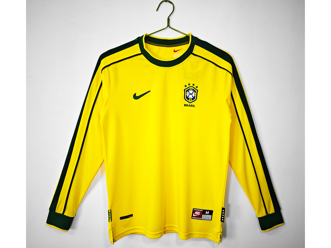 Brasil 1998 (Home Kit - Long Sleeve) 1