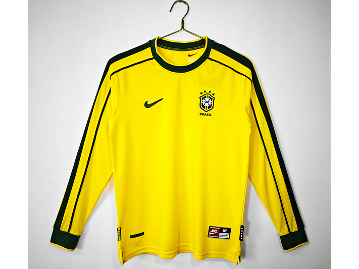 Brasil 1998 (Home Kit - Long Sleeve) 1