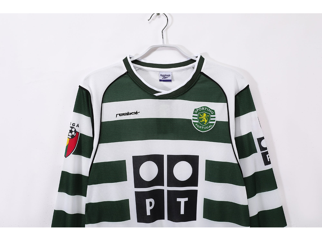 Sporting Lisboa 2001/03 (Home Kit - Long Sleeve) 2