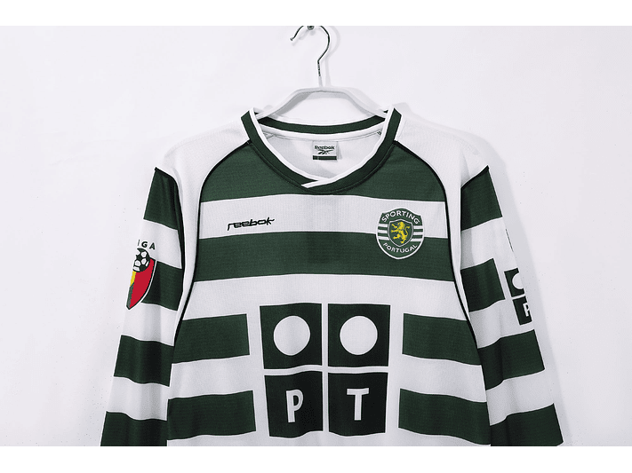 Sporting Lisboa 2001/03 (Home Kit - Long Sleeve) 2