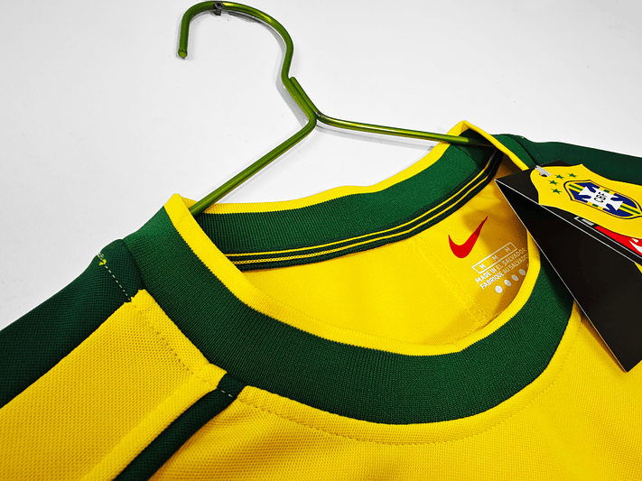 Brasil 1998 (Home Kit - Long Sleeve) 5
