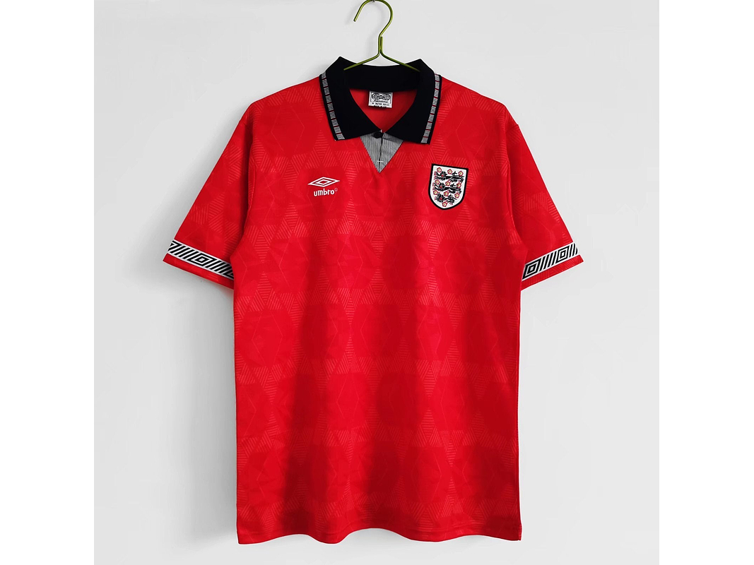 Inglaterra 1990/92 (Third Kit - Red) 1