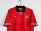 Inglaterra 1990/92 (Third Kit - Red) - thumbnail 7