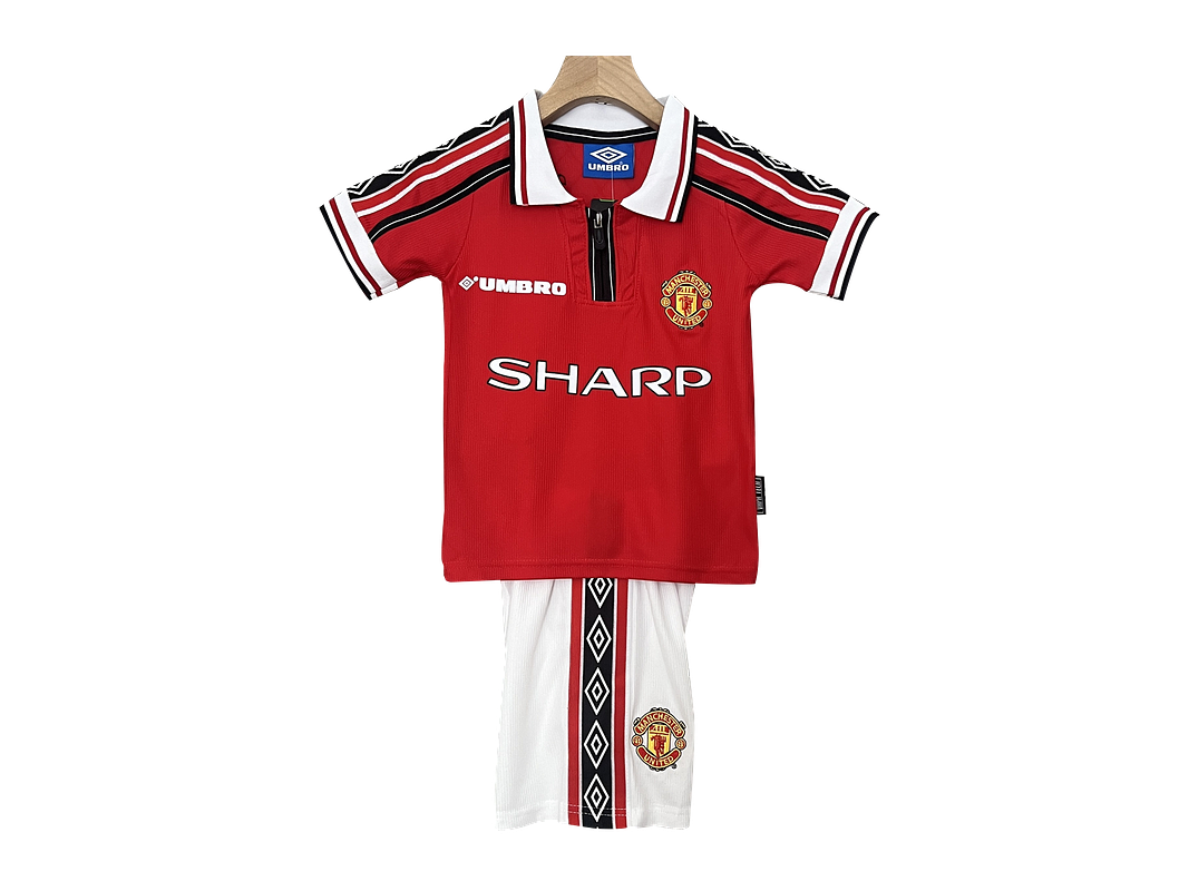 Manchester United 1998/99 (Home Kit - Kids) 1