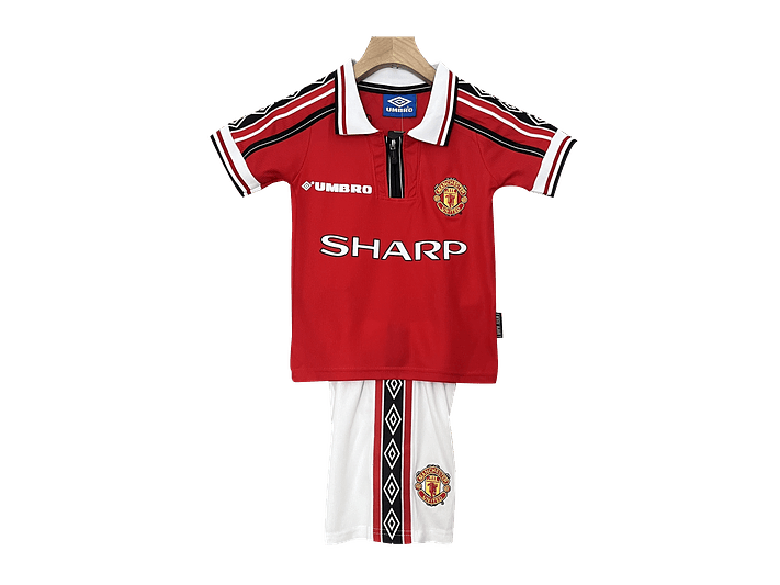 Manchester United 1998/99 (Home Kit - Kids) 1