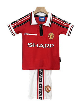 Manchester United 1998/99 (Home Kit - Kids)