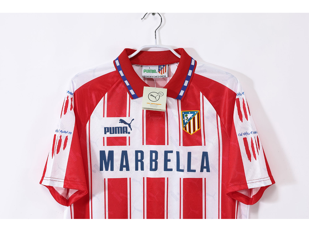 Atlético de Madrid 1994/95 (Home Kit) 9