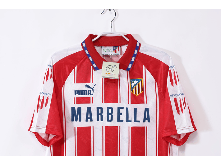 Atlético de Madrid 1994/95 (Home Kit) 9
