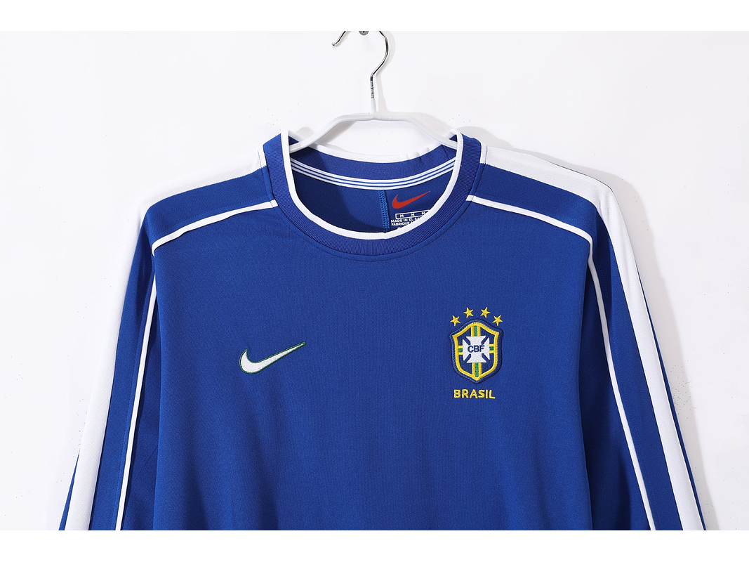 Brasil 1998 (Away Kit - Long Sleeve) 2