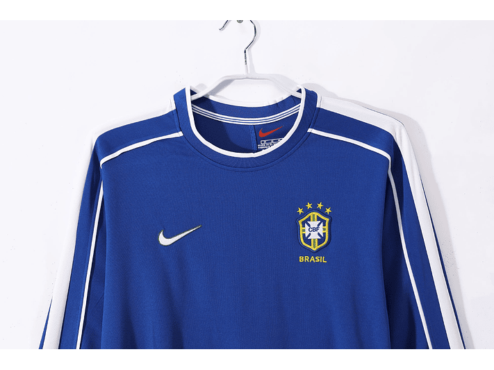 Brasil 1998 (Away Kit - Long Sleeve) 2