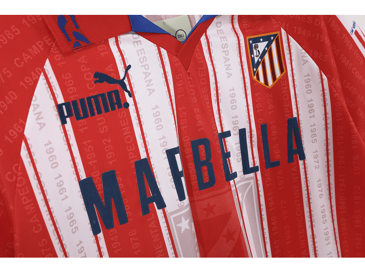 Atlético de Madrid 1995/96 (Home Kit) 3