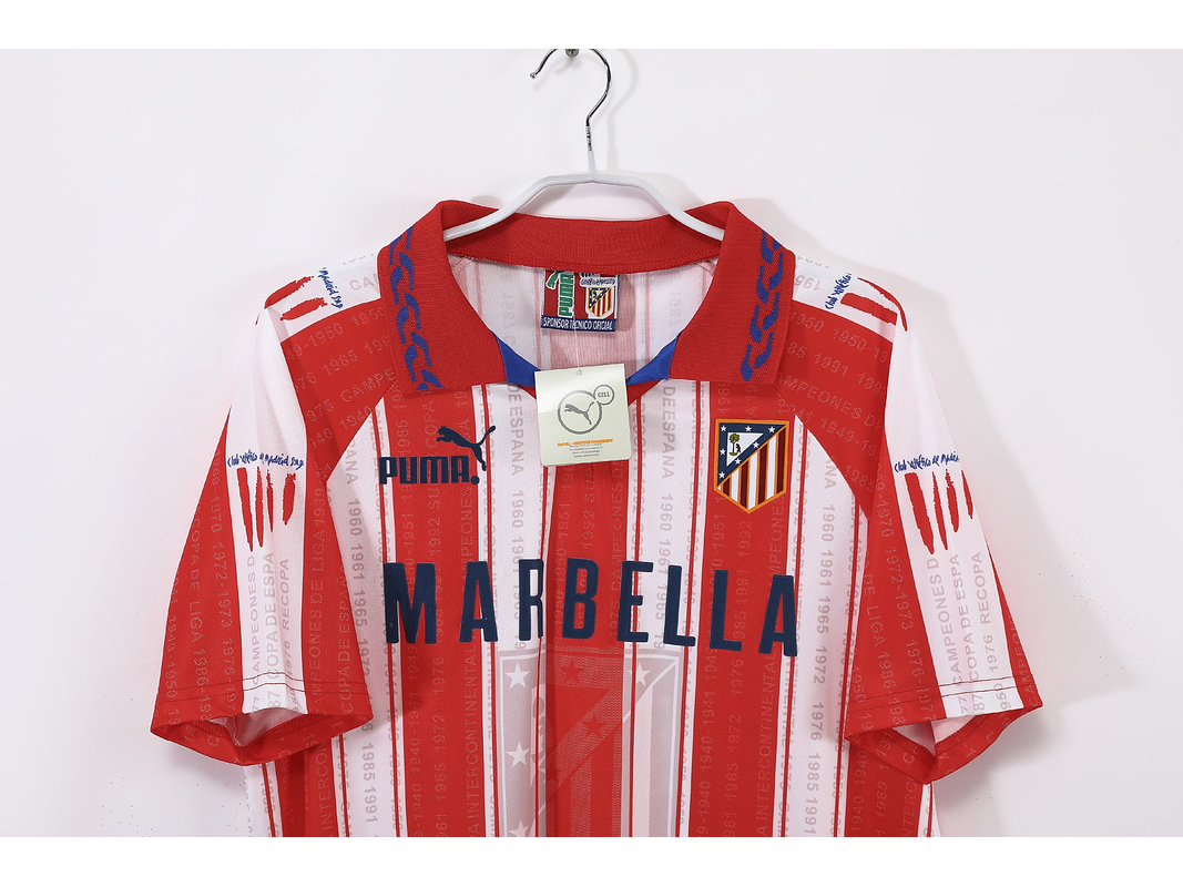 Atlético de Madrid 1995/96 (Home Kit) 6
