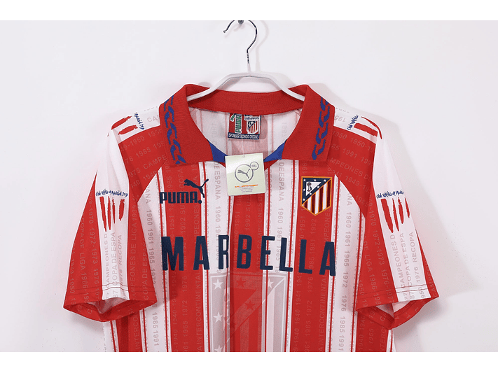 Atlético de Madrid 1995/96 (Home Kit) 6