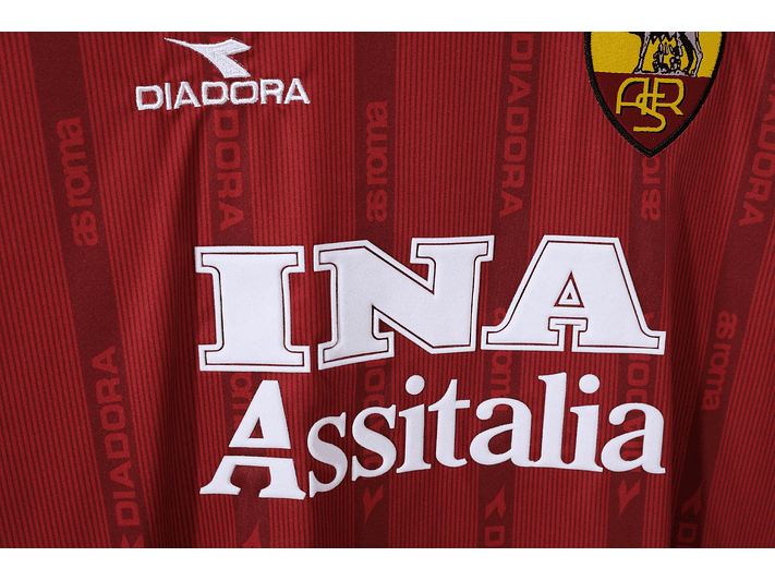 Roma 1999/00 (Home Kit) 4
