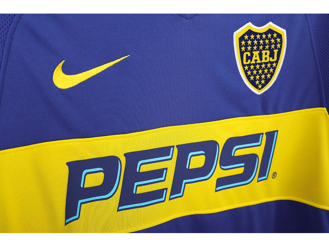 Boca Juniors 2003/04 (Home Kit) 8