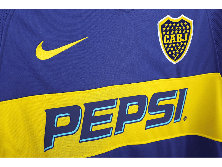 Boca Juniors 2003/04 (Home Kit) 8