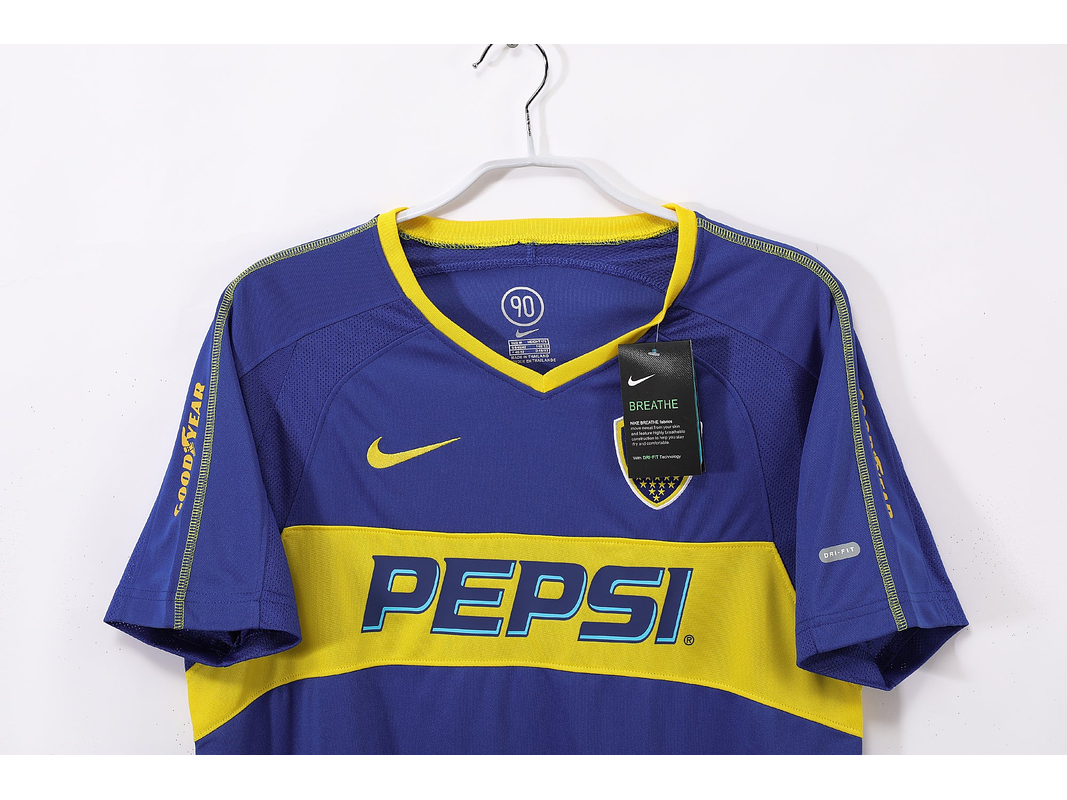 Boca Juniors 2003/04 (Home Kit) 11