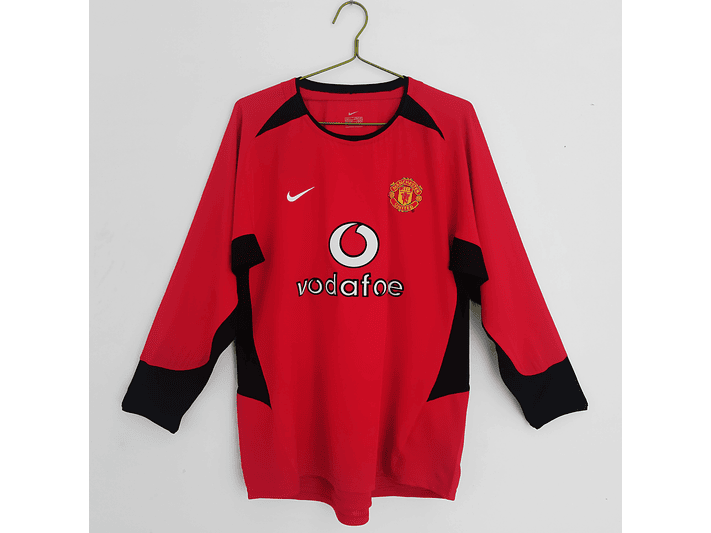 Manchester United 2002/2004 (Home Kit - Long Sleeve) 1