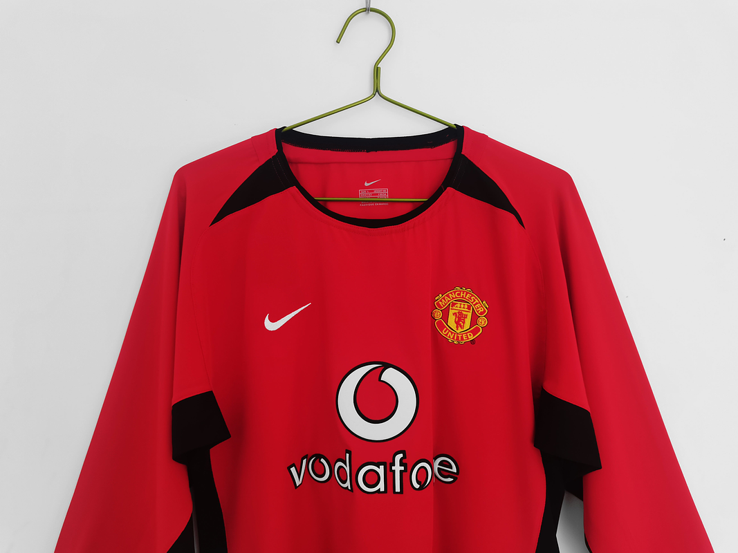 Manchester United 2002/2004 (Home Kit - Long Sleeve) 2