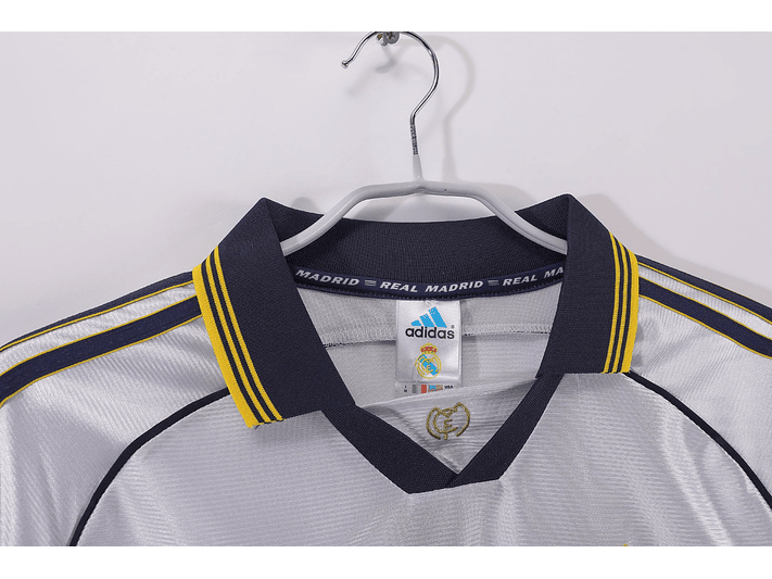 Real Madrid 1998/00 (Home Kit – Long Sleeve) 8