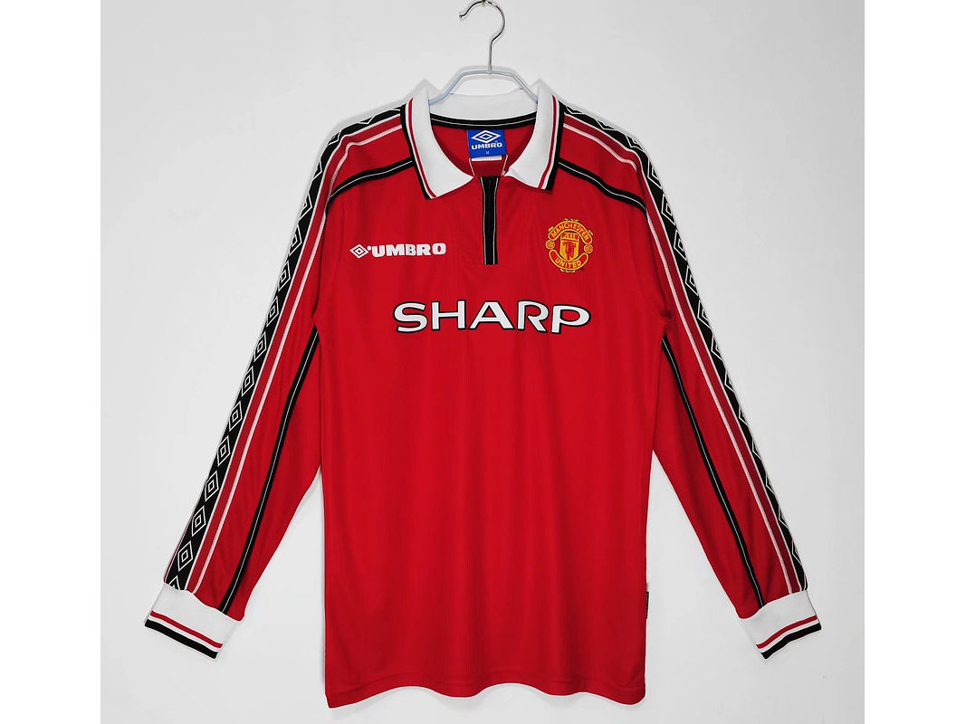 Manchester United 1998/99 (Home Kit - Long Sleeve) 1