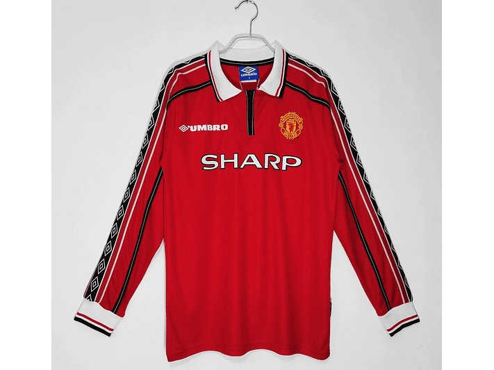 Manchester United 1998/99 (Home Kit - Long Sleeve) 1