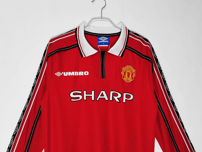 Manchester United 1998/99 (Home Kit - Long Sleeve) 2