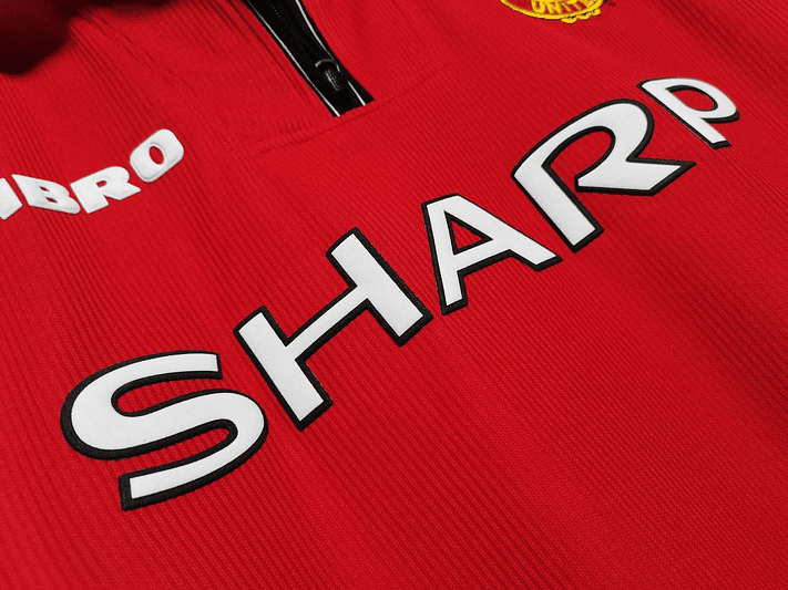 Manchester United 1998/99 (Home Kit - Long Sleeve) 4