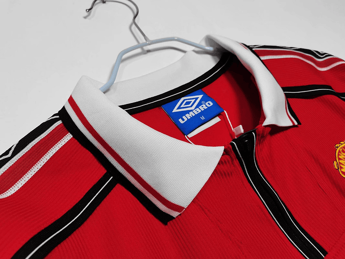 Manchester United 1998/99 (Home Kit - Long Sleeve) 5