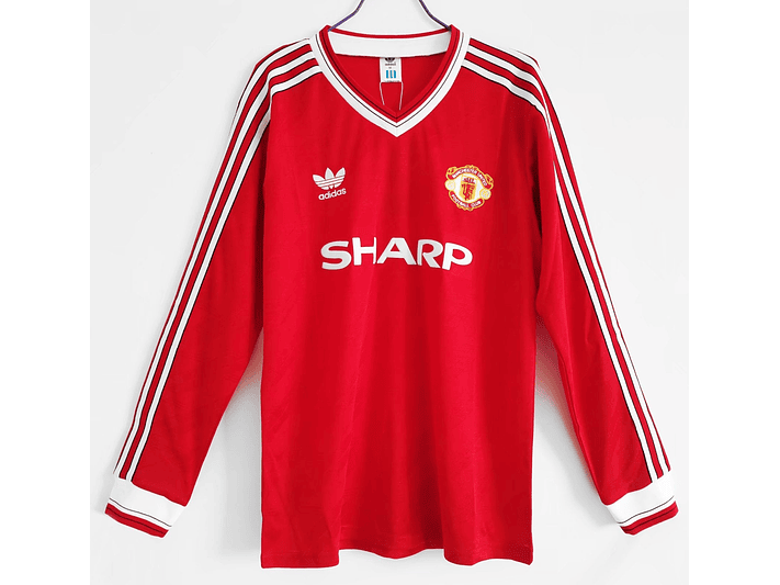 Manchester United 1986/88 (Home Kit - Long Sleeve) 1