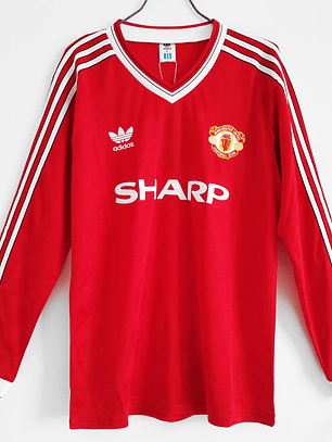 Manchester United 1986/88 (Home Kit - Long Sleeve)